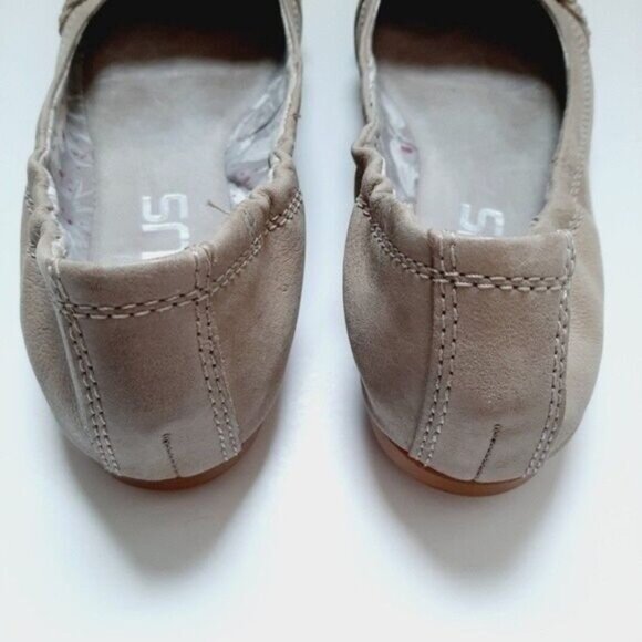 MJUS Ballet Women's Shoe Cream Round Toe Sz EUR 37 / US 7 - Picture 9 of 11